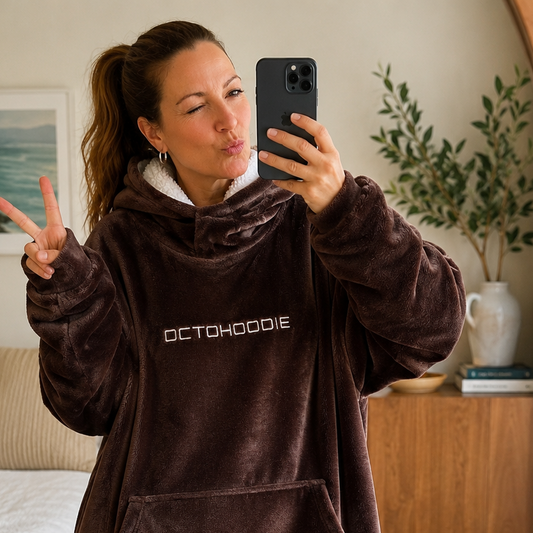 Adults & Teens Chocolate OctoSnug Hoodie