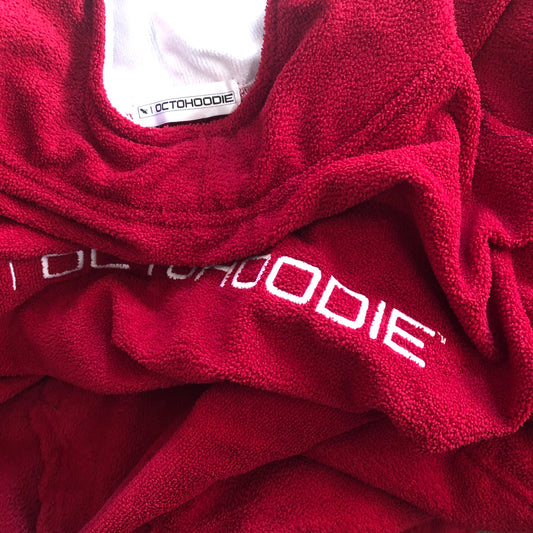 Kids Sunrise Red Short-Sleeve Hoodie
