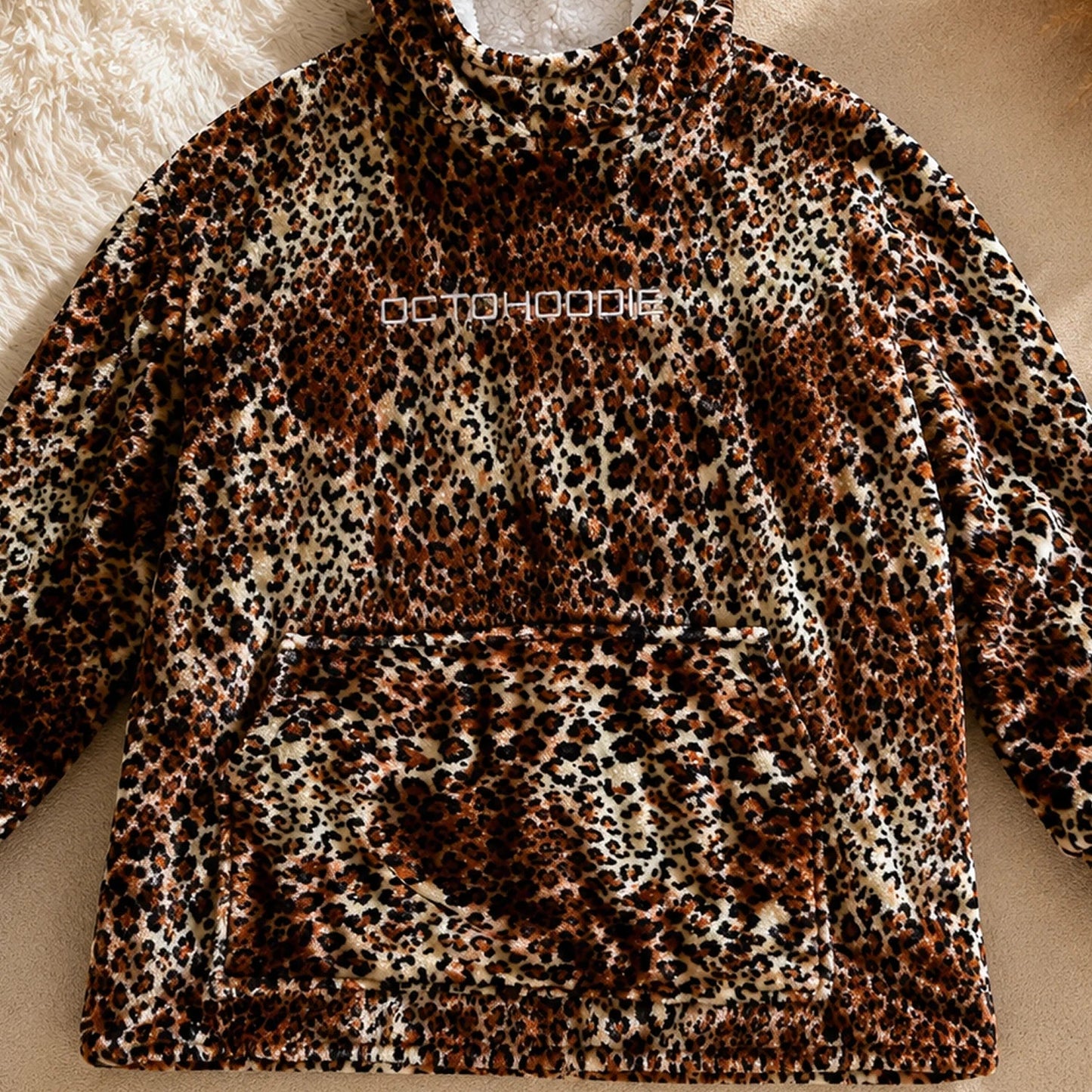 Adult and Teen Leopard OctoSnug Hoodie