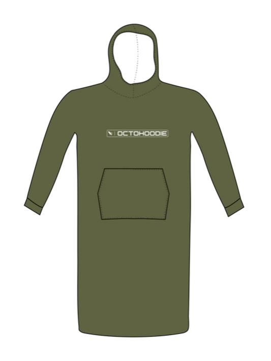 Men and Women's Green Olive Hoodie