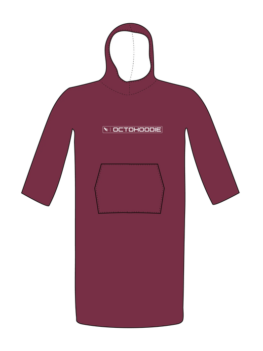 Men and Women's Mystic Maroon Hoodie