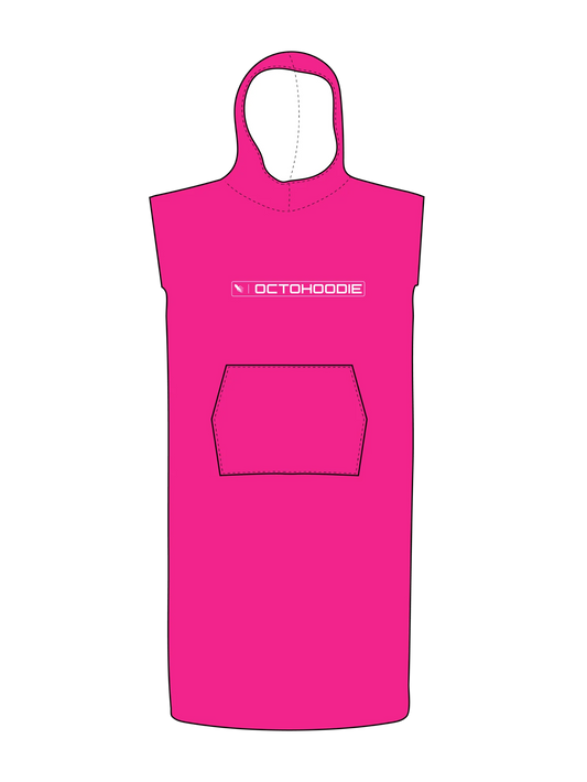 Men and Women's Hot Pink Hoodie