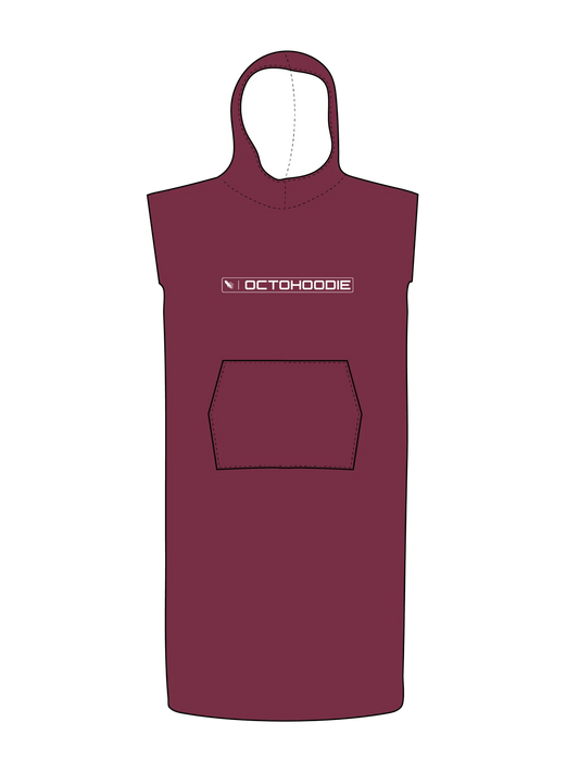 Men and Women's Mystic Maroon Hoodie