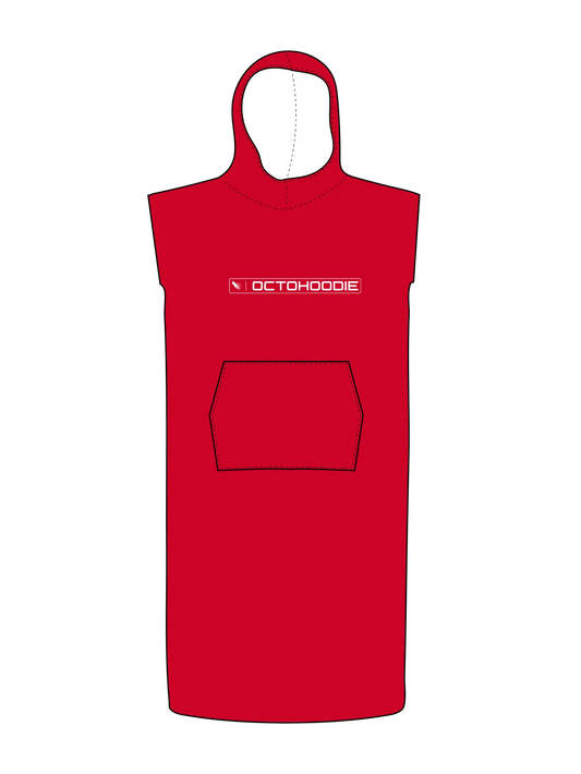 Men and Women's Sunrise Red Hoodie