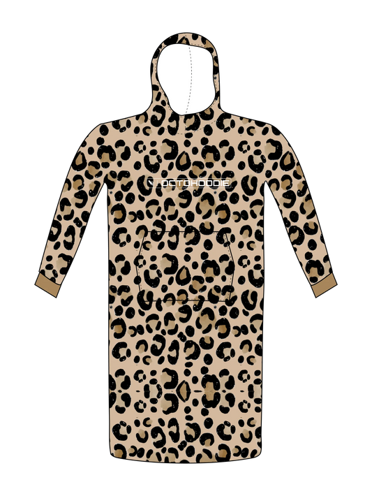 Men and Women's Leopard Hoodie
