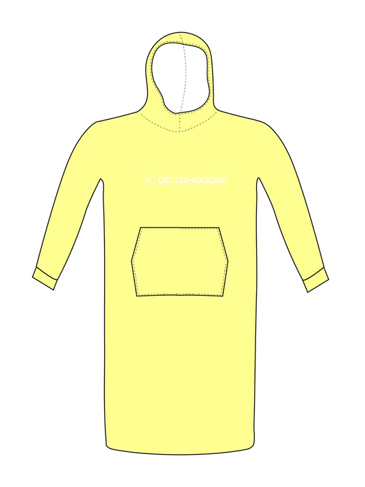 Men and Women's Pale Yellow Hoodie