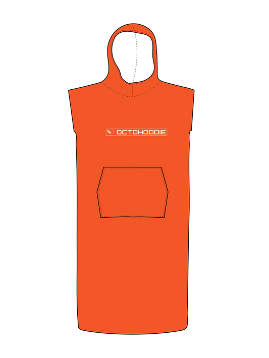 Men and Women's Tangerine Skies Hoodie