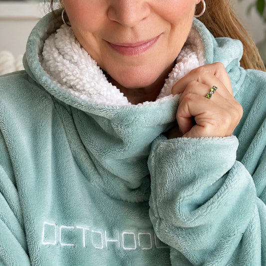 Adult and Teen Mint OctoSnug Hoodie