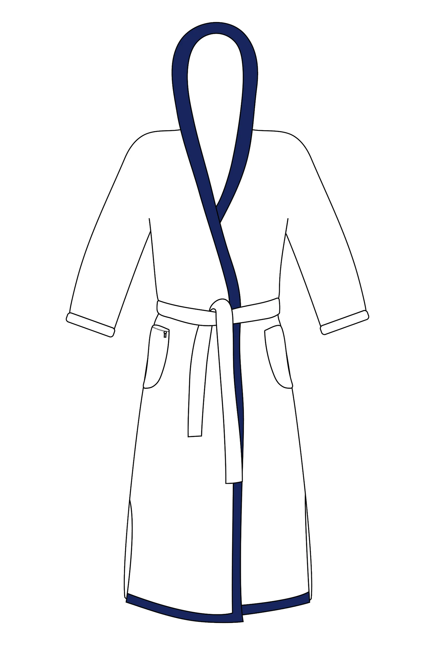 Men and Women's Arctic Blue AquaRobe
