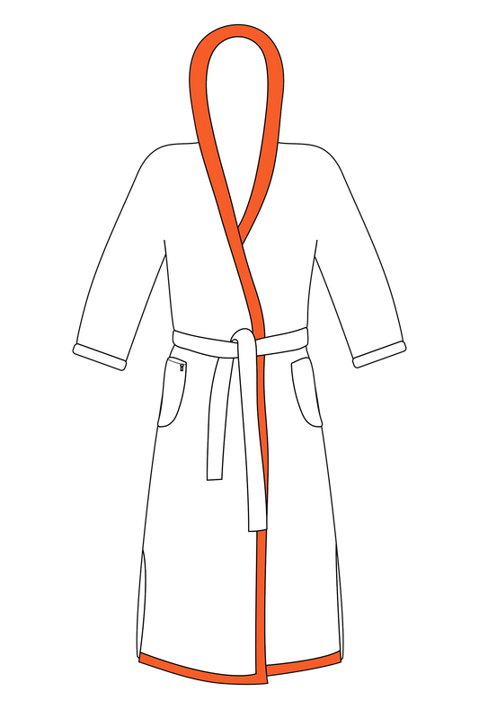 Men and Women's Arctic Tangerine AquaRobe