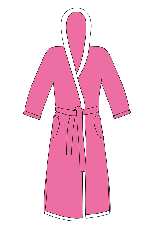 Men and Women's Bright Pink AquaRobe