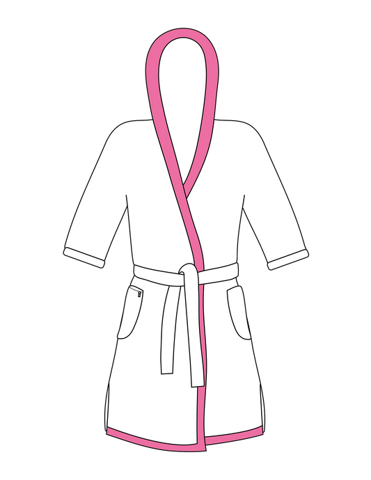 Kids Arctic Pink AquaRobe