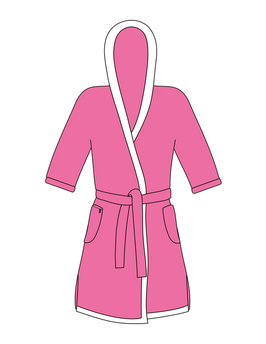 Kids Bright Pink AquaRobe