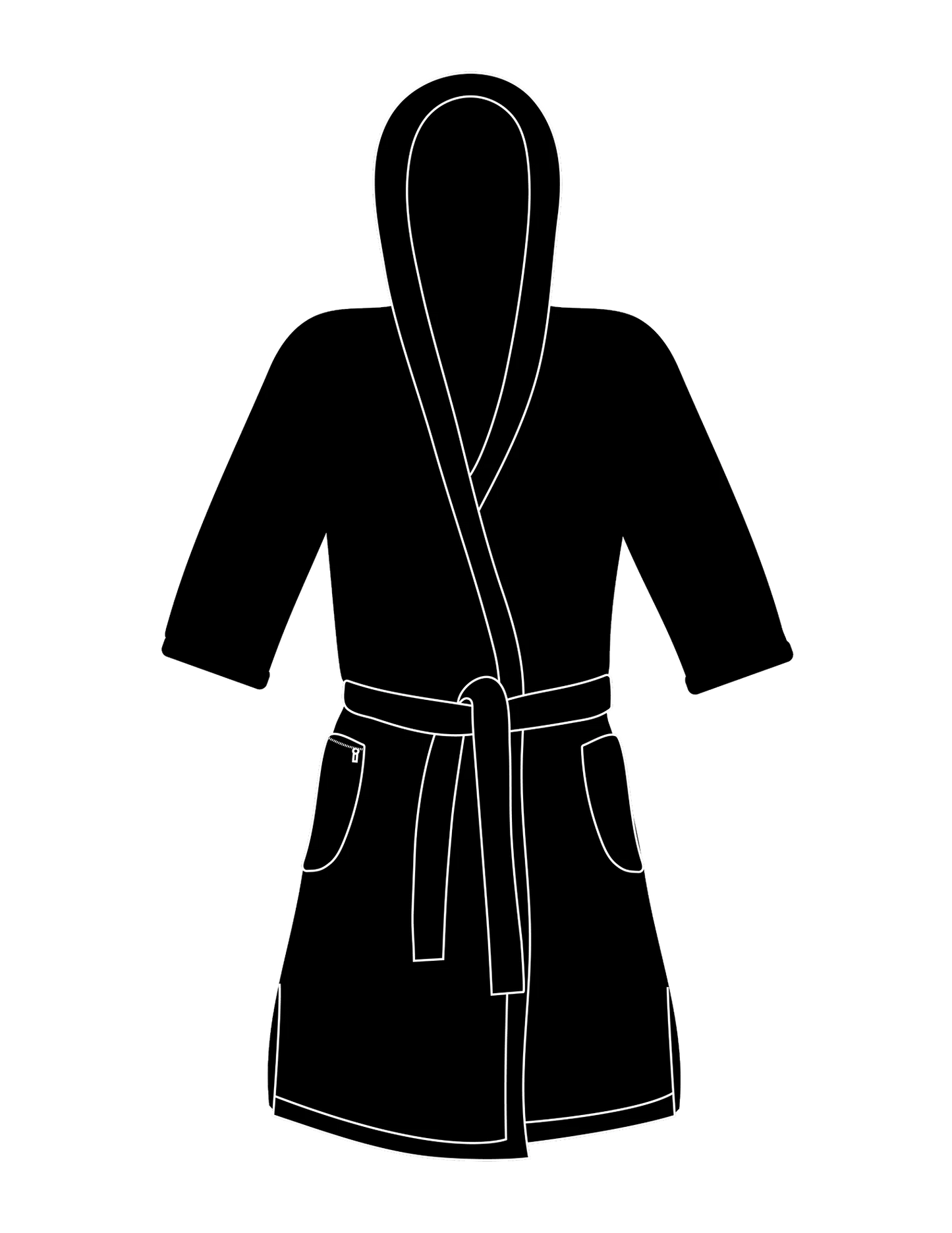 Kids Carbon Black AquaRobe