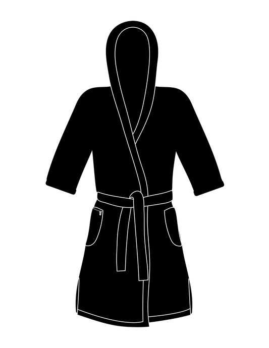 Kids Carbon Black AquaRobe