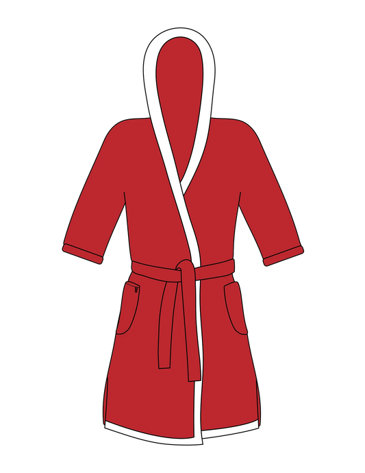 Kids Sunrise Red AquaRobe