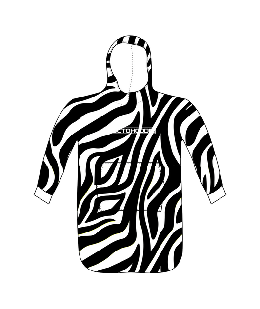 Kids Zebra Hoodie