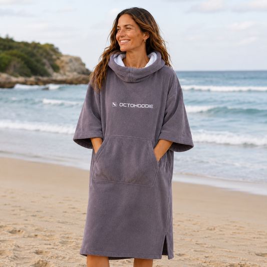 Adults & Teens Thunder Grey Long-Sleeve Hoodie
