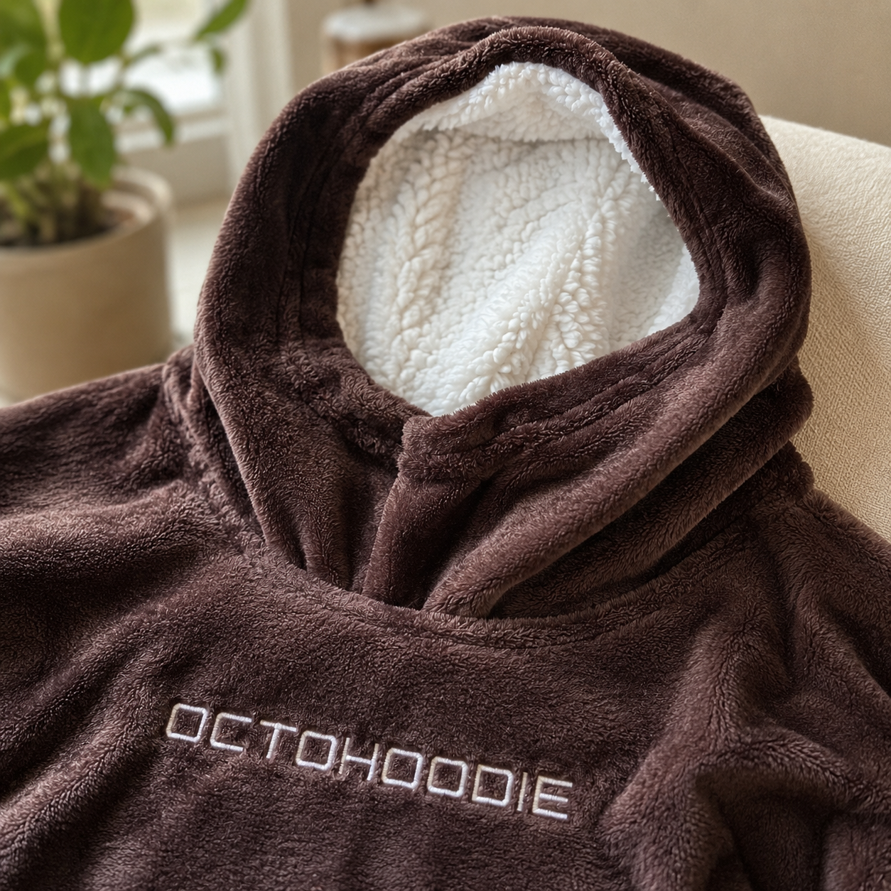 Adult and Teen Chocolate OctoSnug Hoodie