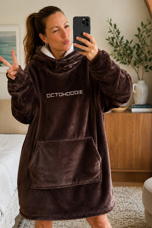 Adult and Teen Chocolate OctoSnug Hoodie