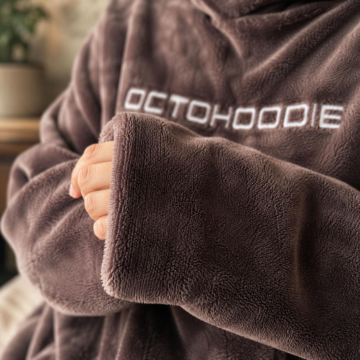 Adult and Teen Chocolate OctoSnug Hoodie