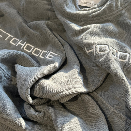 Octohoodie Grey performance microfibre