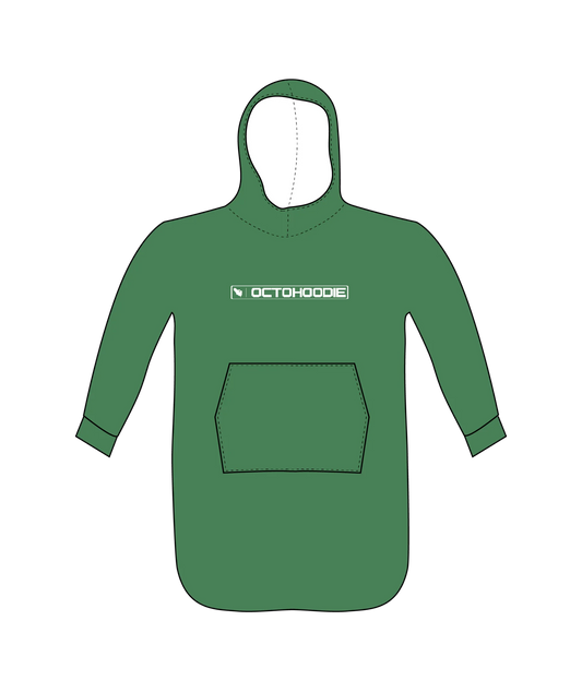 Kids Green Sea Turtle Hoodie