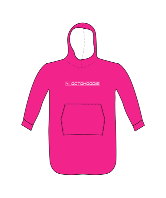 Kids Hot Pink Hoodie