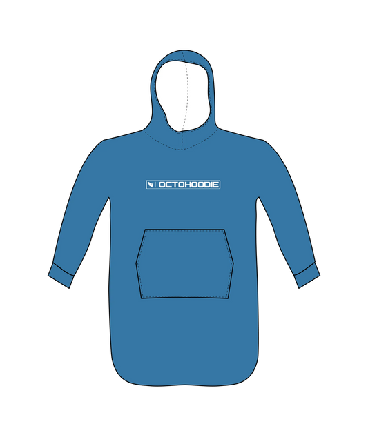 Kids Blue Seagrass Hoodie