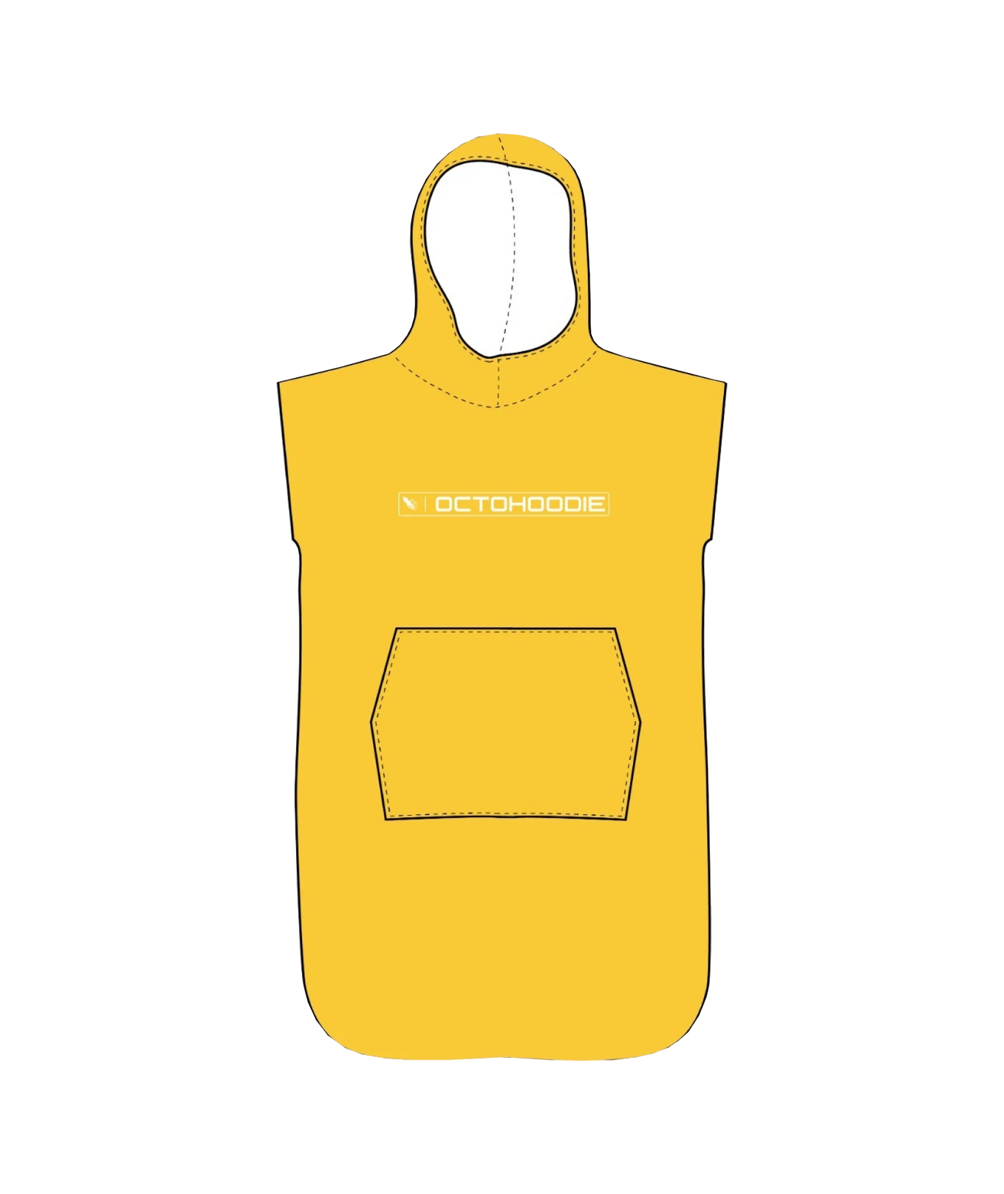 Kids Lemon Waved Short-Sleeve Hoodie