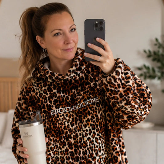 Adult and Teen Leopard OctoSnug Hoodie