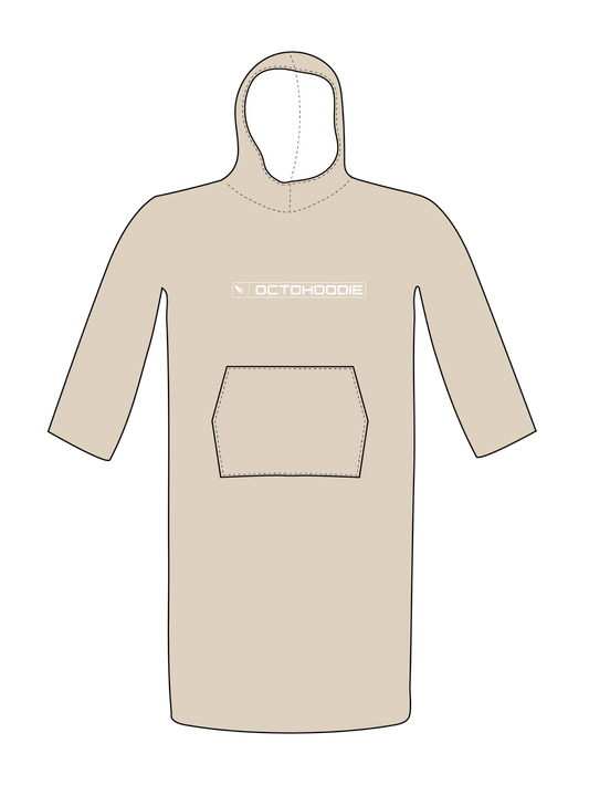 Men and Women's Sand Beige Hoodie