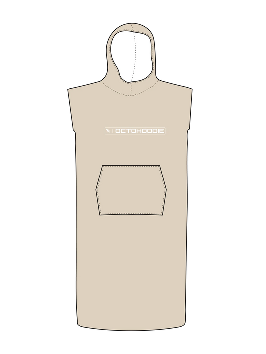 Men and Women's Sand Beige Hoodie