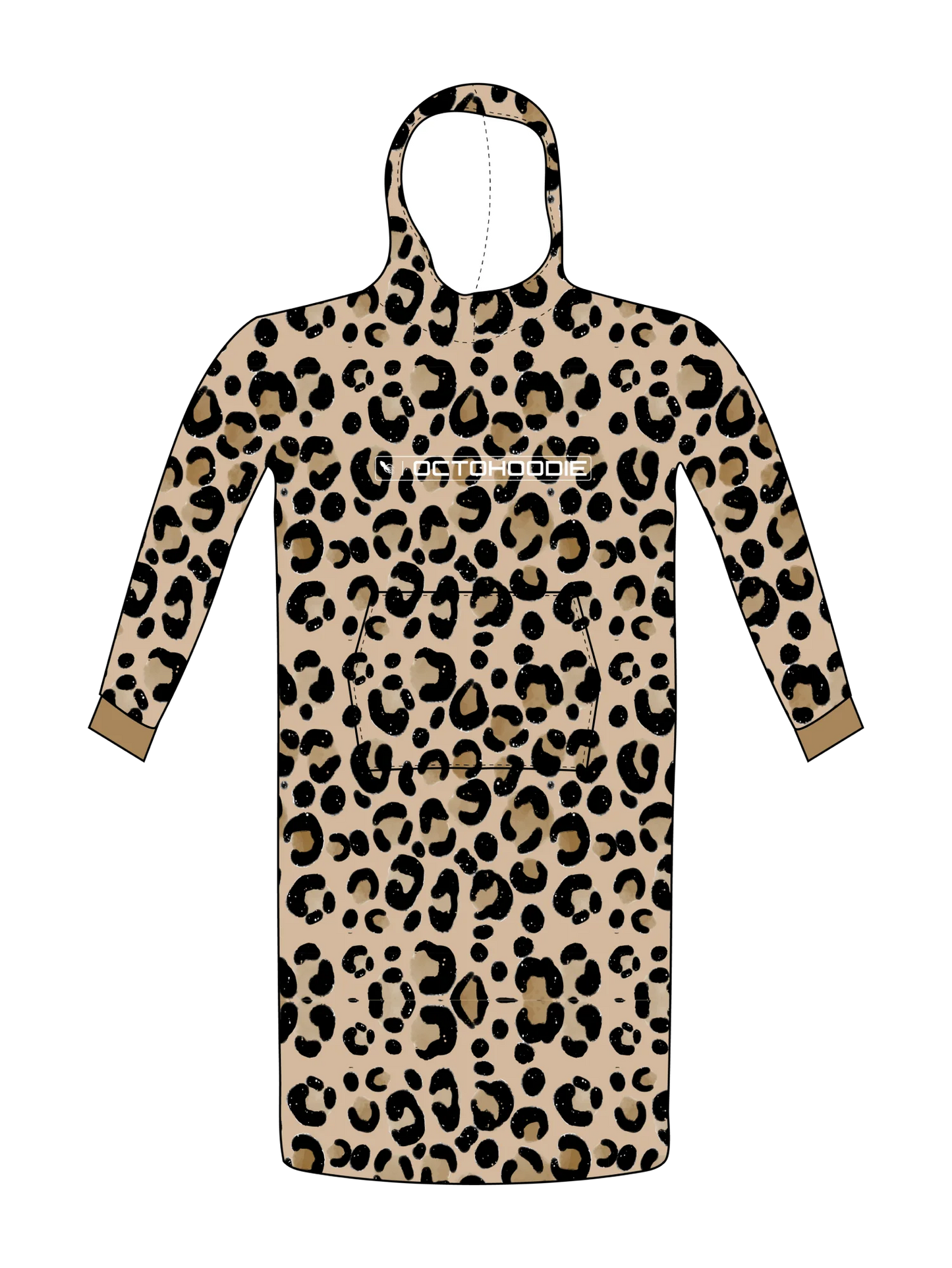 Men and Women's Leopard Hoodie