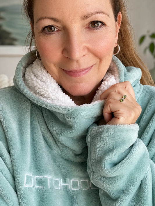 Adult and Teen Mint OctoSnug Hoodie